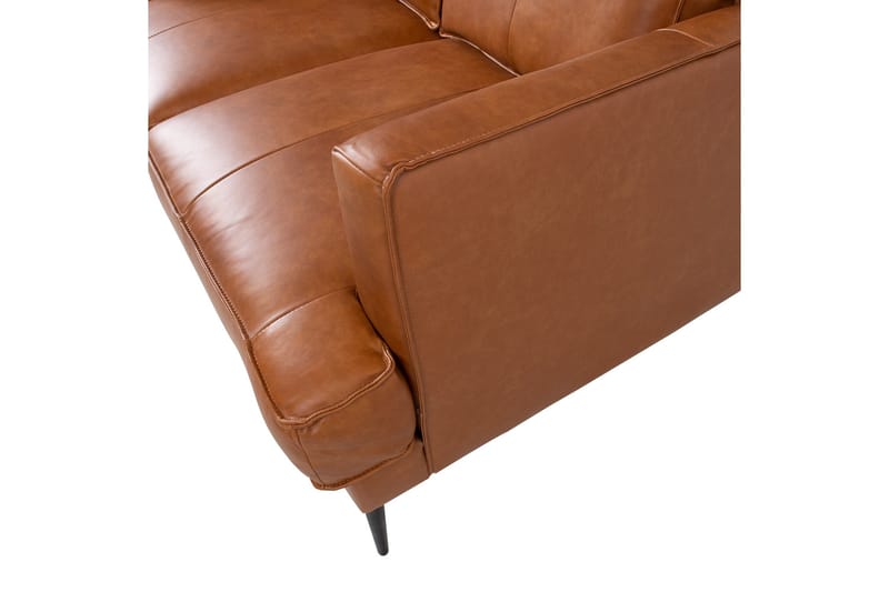 Leo Soffa - Ljusbrun - Products - Möbler - Soffa - Skinnsoffa