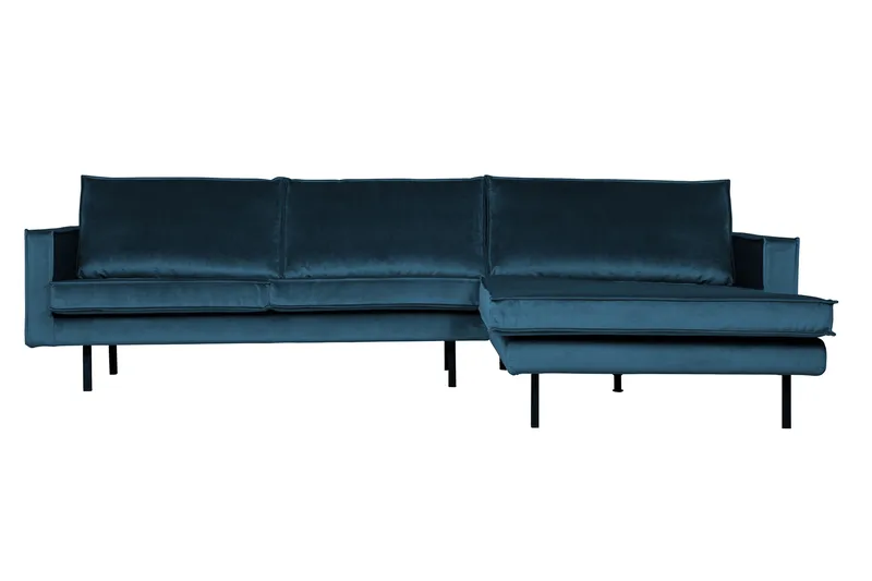 Lissbon Divansoffa Höger, Blå