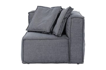 Oceanis Hörnmodul/armstödsmodul höger - Mörkgrå - Products - Möbler - Soffa - Modulsoffa - Hörnmodul