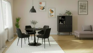 Alsarp Köksstol - Svart - Products - Möbler - Fåtölj & stolar - Matstol & köksstol