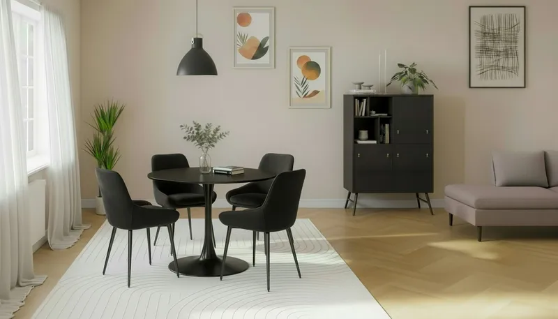 Alsarp Köksstol - Svart - Products - Möbler - Fåtölj & stolar - Matstol & köksstol