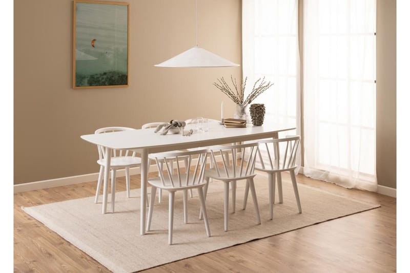 Altais Matstol - Vit - Products - Möbler - Fåtölj & stolar - Pinnstol