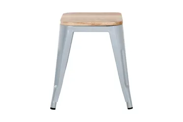 Amparo Pall - Grå - Products - Möbler - Fåtölj & stolar - Pall & puff