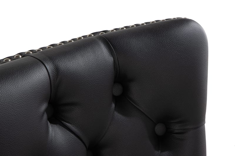 Bergviken Matstol Konstläder - Svart / Trä - Products - Möbler - Fåtölj & stolar - Matstol & köksstol