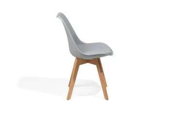 Dakota Ii Stol Set Om 2 St - Grå/Brun - Products - Möbler - Fåtölj & stolar - Matstol & köksstol