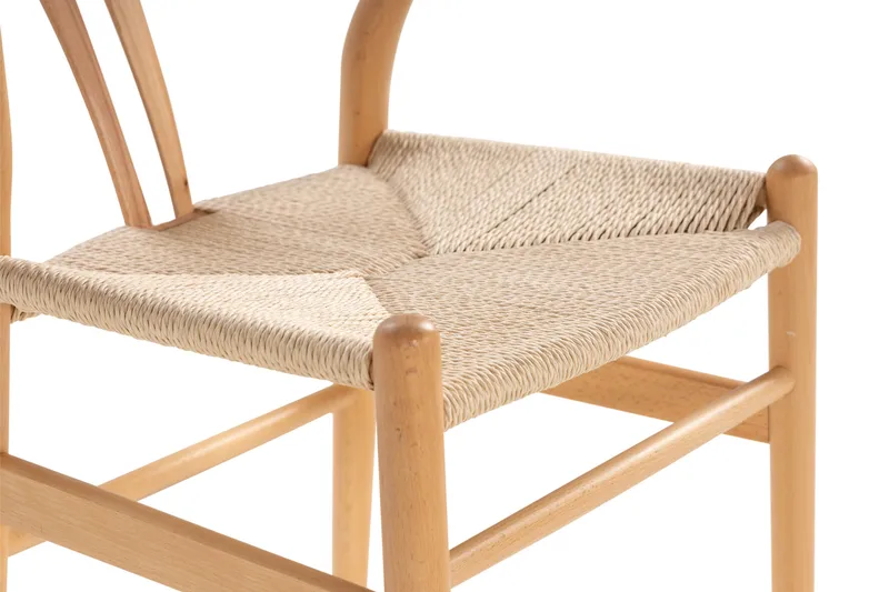 Dastoori Matstol med Armstöd - Natur / Bokträ - Products - Möbler - Fåtölj & stolar - Matstol & köksstol