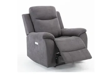 Milo Recliner Fåtölj Grå - Products - Möbler - Fåtölj & stolar - Fåtölj - Biofåtölj & reclinerfåtölj