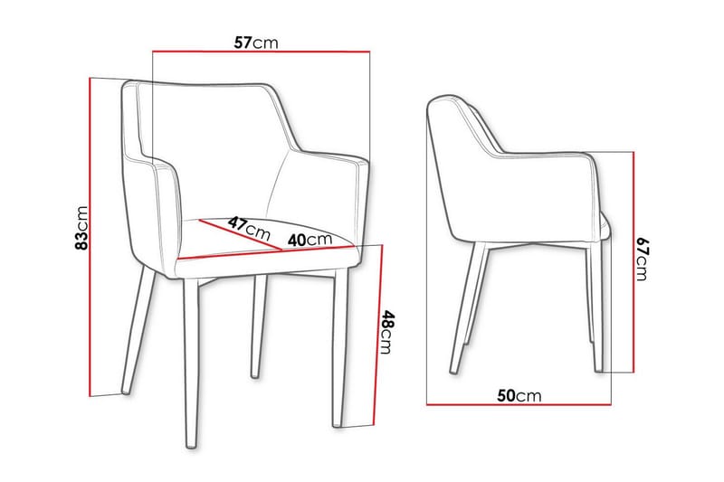 Glenarm Matstol - Products - Möbler - Fåtölj & stolar - Karmstol