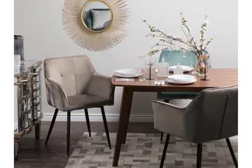 Jasmin Stol Set Om 2 St - Beige - Products - Möbler - Fåtölj & stolar - Karmstol