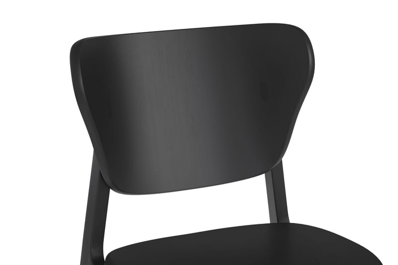 Jerup Matstol - Svart - Products - Möbler - Fåtölj & stolar - Matstol & köksstol