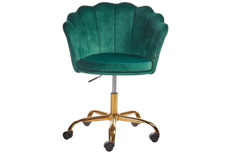 Kontorsstol Monticello Grön/guld/svart - Grön/guld/svart - Products - Möbler - Fåtölj & stolar - Kontorsstol & skrivbordsstol