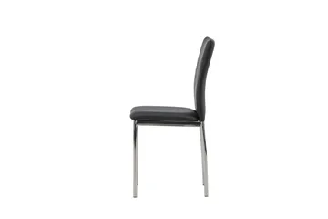 Lily Matstol - Svart - Products - Möbler - Fåtölj & stolar - Matstol & köksstol