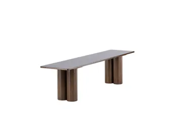 Matbänk Olivia 40x180x45 cm - Mocca - Products - Möbler - Fåtölj & stolar - Sittbänk