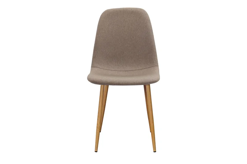 Nibe Matstol - Brun/Metallben Ek - Products - Möbler - Fåtölj & stolar - Matstol & köksstol