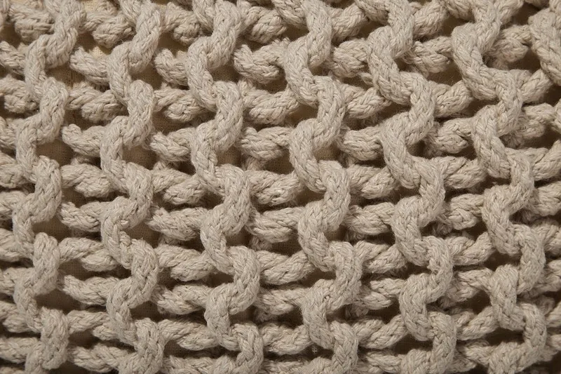 Conrad Sittpuff 40 cm - Beige - Products - Möbler - Fåtölj & stolar - Pall & puff - Sittpuff