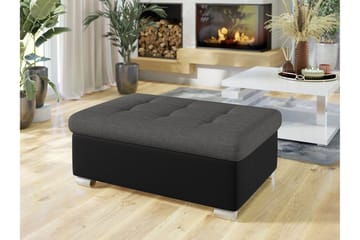 Dynir Fotpall 70 cm - Svart/Mörkgrå - Products - Möbler - Fåtölj & stolar - Pall & puff - Fotpallar