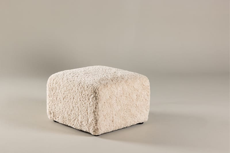 Frankie Fotpall - Beige - Products - Möbler - Fåtölj & stolar - Pall & puff - Fotpallar