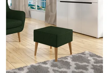 Gabi Fotpall 45 cm - Grön - Products - Möbler - Fåtölj & stolar - Pall & puff - Fotpallar