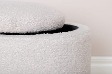 Limpen Sittpuff - Benvit - Products - Möbler - Fåtölj & stolar - Pall & puff - Sittpuff