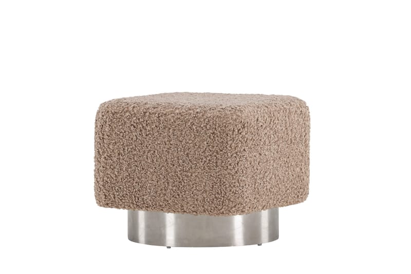 Newton Fotpall - Brun - Products - Möbler - Fåtölj & stolar - Pall & puff - Fotpallar