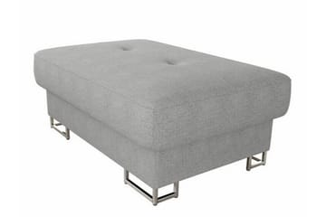 Reginia Fotpall 67 cm Ljusgrå - Products - Möbler - Fåtölj & stolar - Pall & puff - Fotpallar