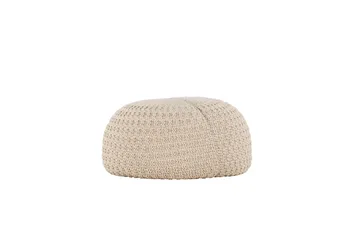 Sam Sittpuff - Beige - Products - Möbler - Fåtölj & stolar - Pall & puff - Sittpuff