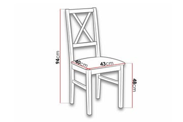 Patrickswell Matstol - Products - Möbler - Fåtölj & stolar - Matstol & köksstol