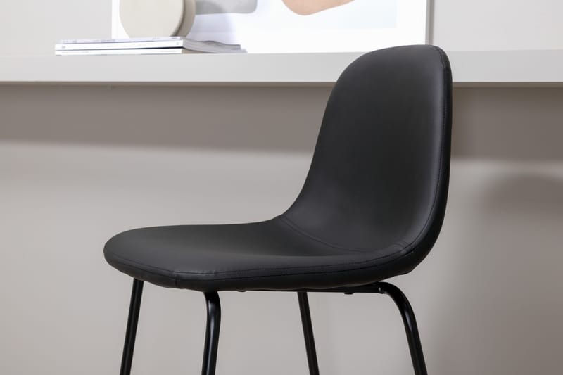 Polar Barstol - Konstläder/Svart - Products - Möbler - Fåtölj & stolar - Matstol & köksstol