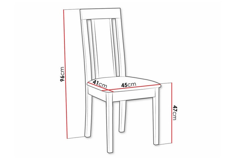 Rowden Matstol - Brun - Products - Möbler - Fåtölj & stolar - Matstol & köksstol