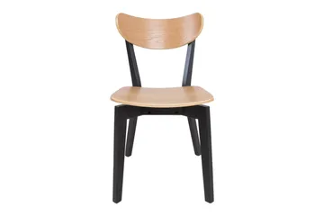 Roxby Stol Ek/Svart - Products - Möbler - Fåtölj & stolar - Matstol & köksstol