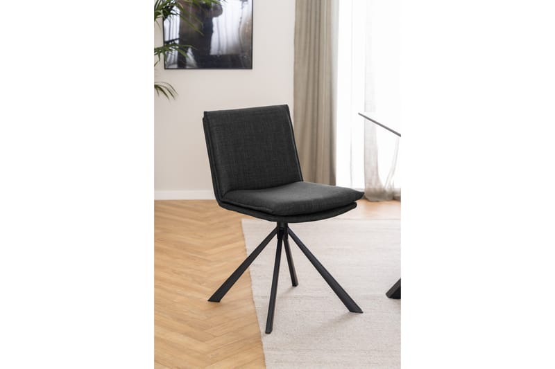 Sanam Matstol - Grå - Products - Möbler - Fåtölj & stolar - Matstol & köksstol