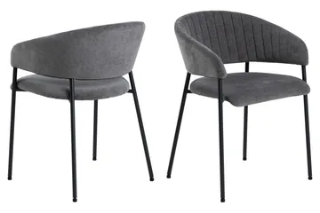 Sanno Karmstol - Grå - Products - Möbler - Fåtölj & stolar - Karmstol