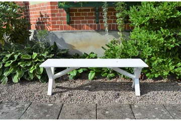 Scottsdale Sittbänk 140 cm Vit - KWA - Products - Möbler - Fåtölj & stolar - Sittbänk