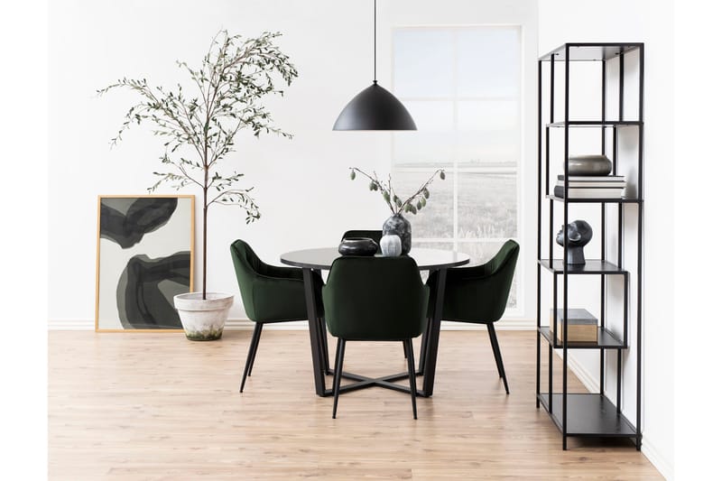 Zabinka Karmstol - Grön - Products - Möbler - Fåtölj & stolar - Karmstol