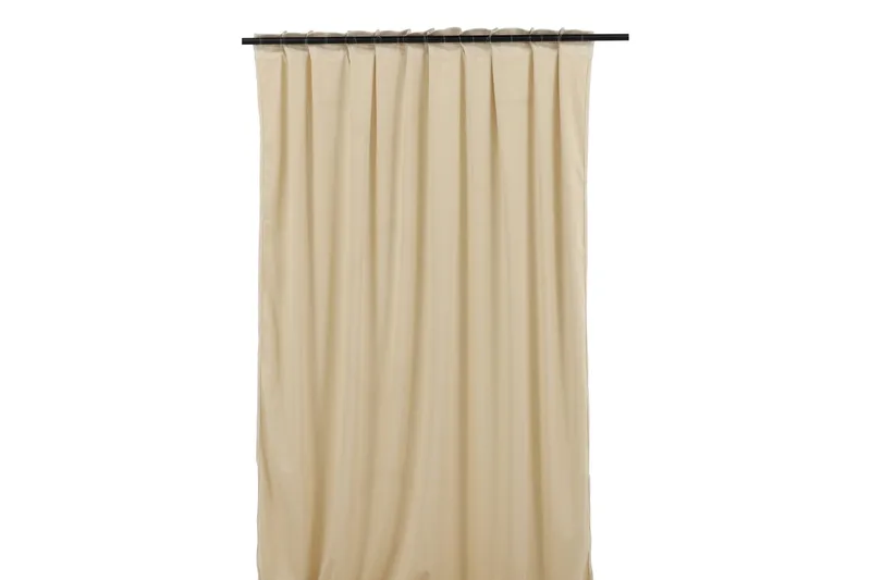 Mary Gardin 135x250 cm - Beige - Products - Textil & mattor - Gardiner - Gardinlängder - Kanallängd