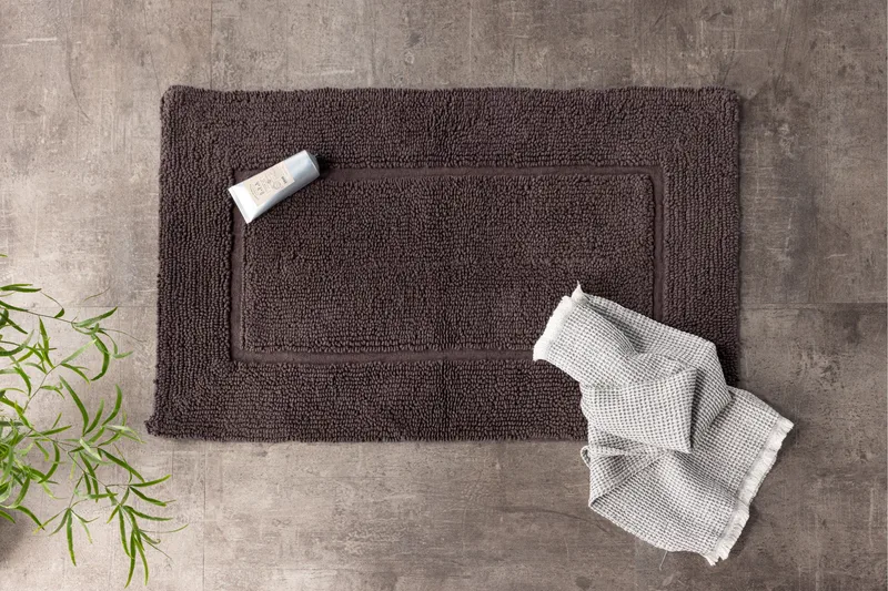 William Badrumsmatta 50x80 cm - Grå - Products - Textil & mattor - Matta - Badrumsmatta