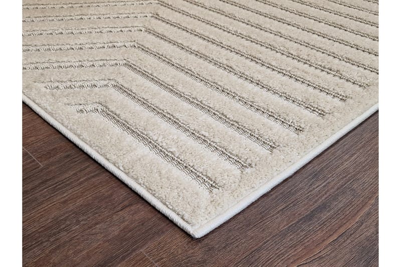 Hampton Flatvävd Matta 140x200 cm Rektangulär - Creme - Products - Textil & mattor - Matta - Flatvävd matta