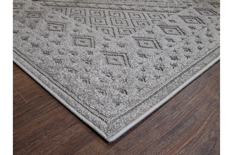 Hampton Flatvävd Matta 240x340 cm Rektangulär - Grå - Products - Textil & mattor - Matta - Flatvävd matta