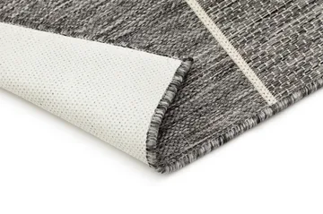 Madrid Square Flatvävd Matta 160x230 - Grå/Vit - Products - Textil & mattor - Matta - Flatvävd matta