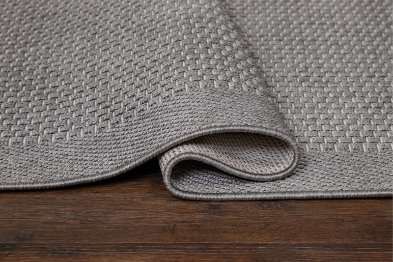 Miami Flatvävd Matta 133x190 cm - Grå - Products - Textil & mattor - Matta - Flatvävd matta