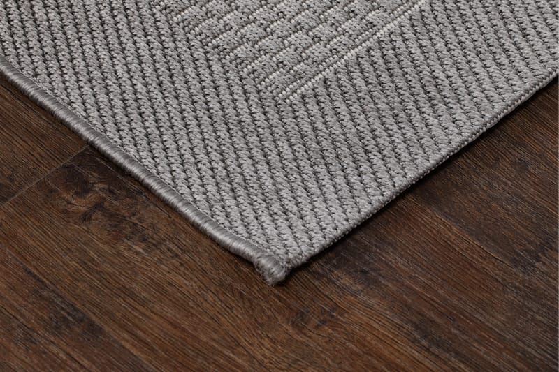 Miami Flatvävd Matta 80x200 cm - Grå - Products - Textil & mattor - Matta - Flatvävd matta