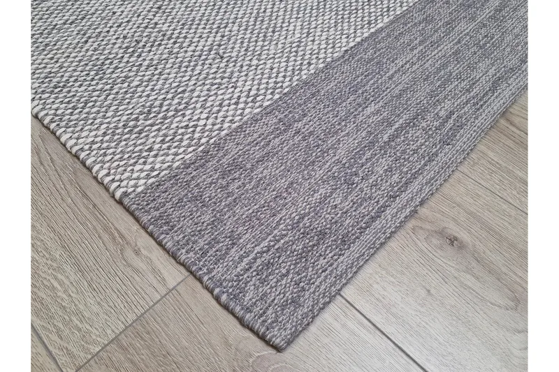 Alva Bomullsmatta 140x200 cm Rektangulär - Grå - Products - Textil & mattor - Matta - Modern matta - Bomullsmatta