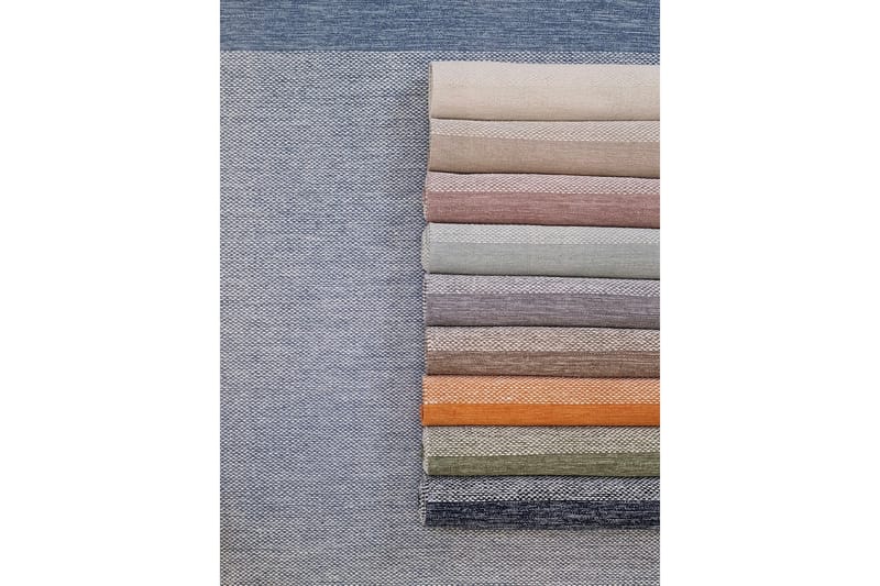 Alva Bomullsmatta 240x240 cm Kvadratisk - Orange - Products - Textil & mattor - Matta - Modern matta - Bomullsmatta