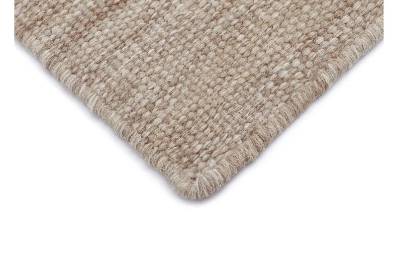 Birka Ullmatta Ø160 cm Rund - Sand - Products - Textil & mattor - Matta - Modern matta - Ullmatta