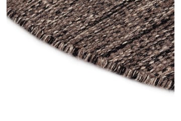 Birka Ullmatta Rund 120 - Antracit - Products - Textil & mattor - Matta - Modern matta - Ullmatta