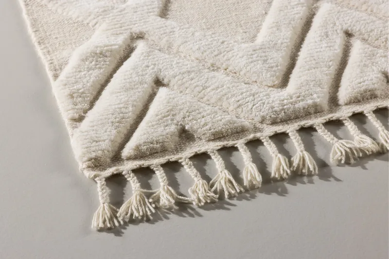 Dahlia Ullmatta 300x400 cm Rektangulär - Vit - Products - Textil & mattor - Matta - Modern matta - Ullmatta