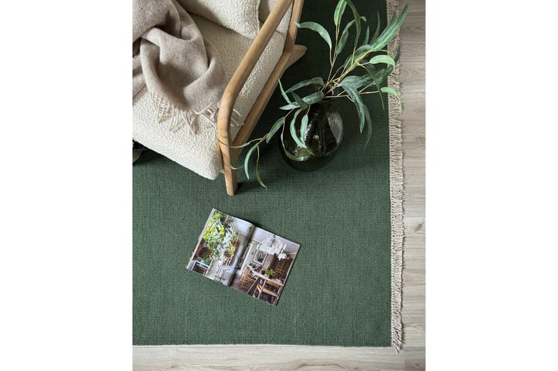 Eden Ullmatta 240x340 cm Rektangulär - Smaragdgrön - Products - Textil & mattor - Matta - Modern matta - Ullmatta