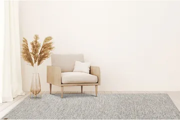 Gåsöga Ullmatta 140x200 cm Rektangulär - Grå - Products - Textil & mattor - Matta - Modern matta - Ullmatta