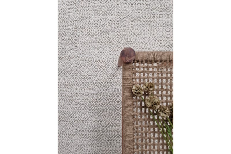 Gåsöga Ullmatta 300x400 cm Rektangulär - Beige - Products - Textil & mattor - Matta - Modern matta - Ullmatta