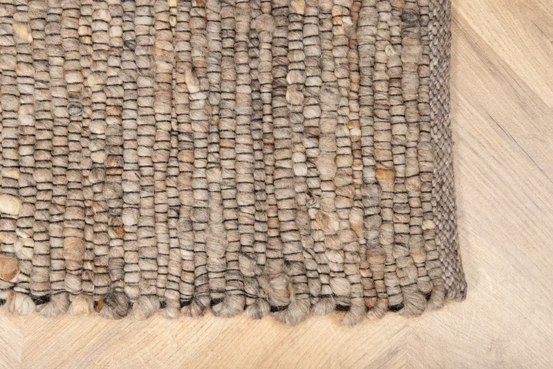 Loump Ullmatta 200x300 cm - Grå/Beige - Products - Textil & mattor - Matta - Modern matta - Ullmatta